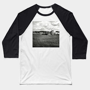 The windmill at Cley-Next-the-Sea, Norfolk, UK Baseball T-Shirt